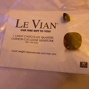 Le Vian 1 Carat Signature Portuguese Cushion Cut Chocolate Quartz